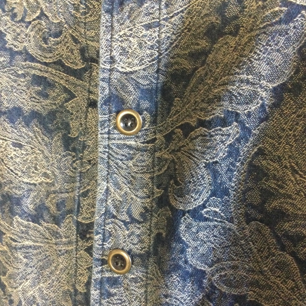 NEW Chico's Paisley Cotton Jacket Size XL 16 - Picture 2 of 5